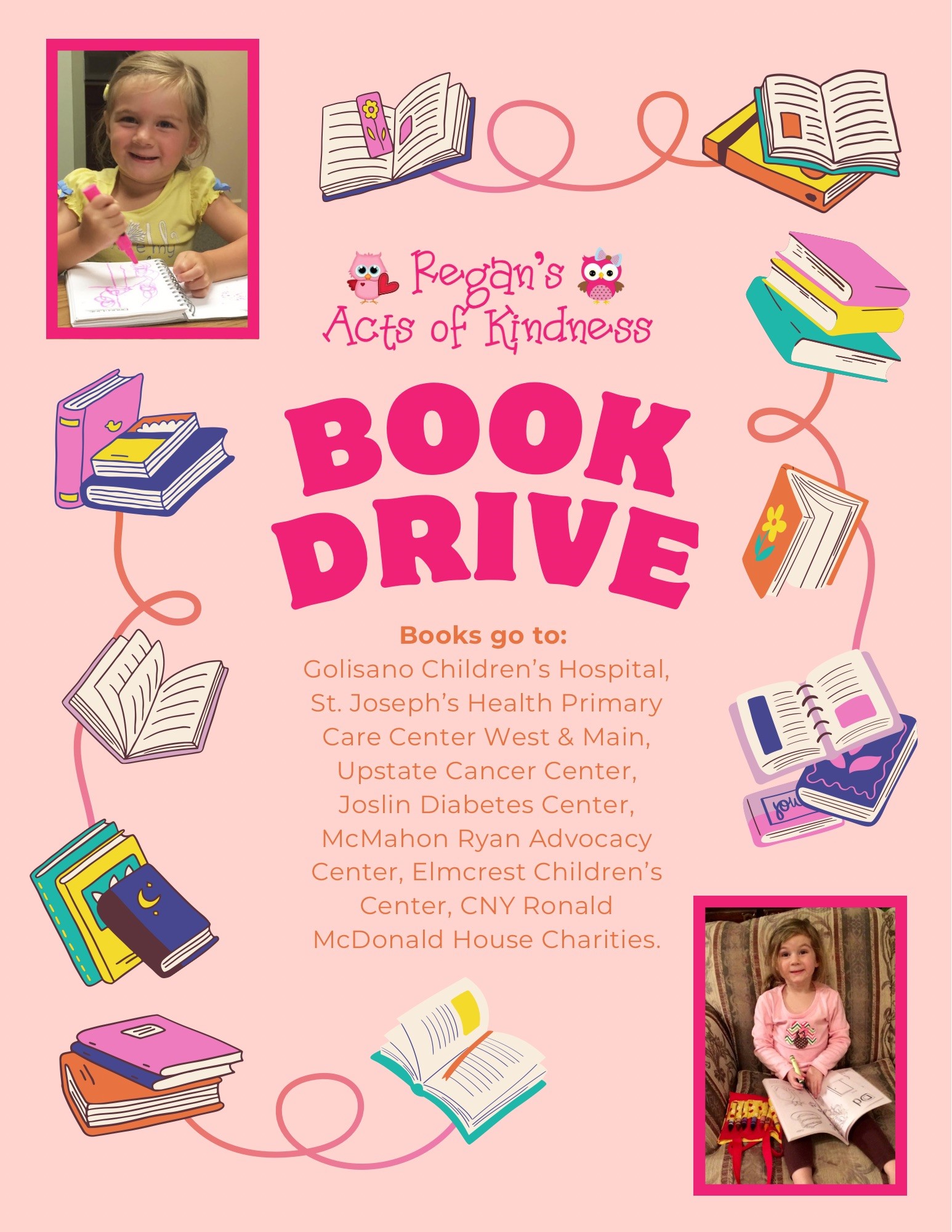 2024 book drive flyer